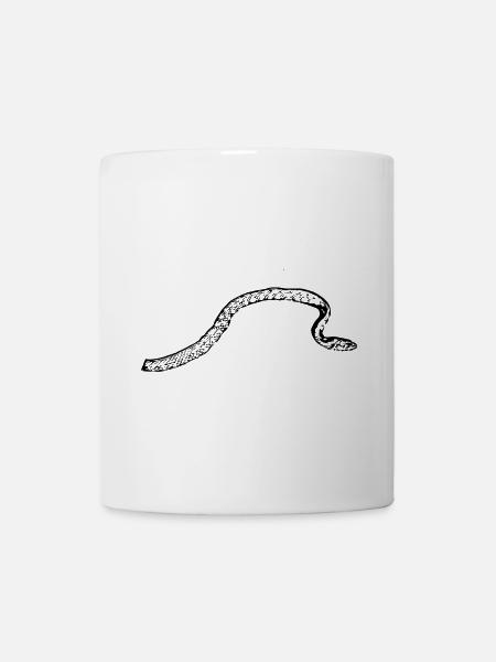 Schlange Schlangen - Tasse - Weiß