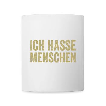I hate people - Mug - white - Front