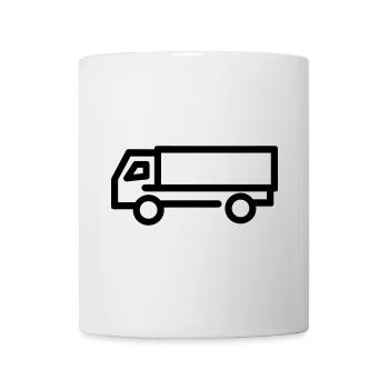 Camion - Mug blanc - blanc - Devant