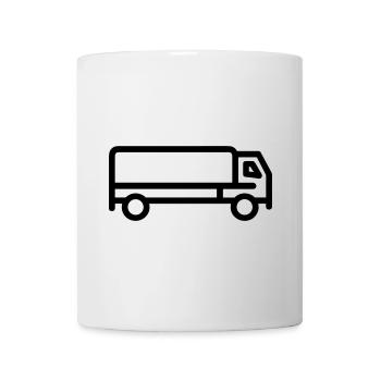 Camion - Mug blanc - blanc - Devant