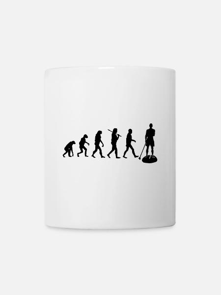 SUP Evolution Geschenk - Tasse - Weiß