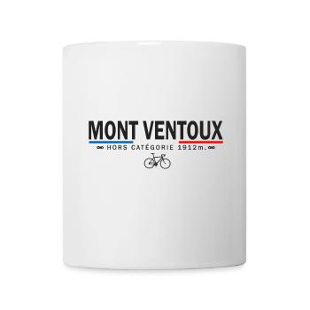 Vélo velo Mont Ventoux cycliste le ventoux à vélo - Mug blanc - blanc - Devant