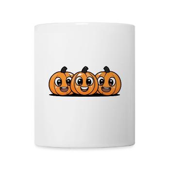 Pumpkin Halloween Cute Comic - Mug - white - Front