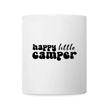 Happy little camper - Tasse - Weiß - Vorne