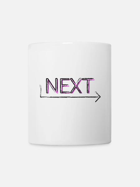 Next - Tasse - Weiß