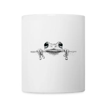 Frosch - Tasse - Weiß - Vorne