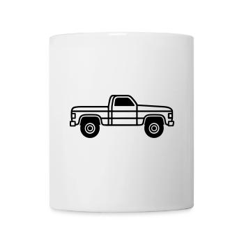 Camion - Mug blanc - blanc - Devant