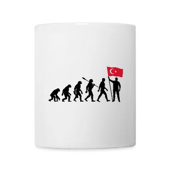 Turkey - Evolution - Flag - Nation - Mug - white - Front