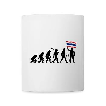 Thailand - Evolution - Flag - Nation - Mug - white - Front