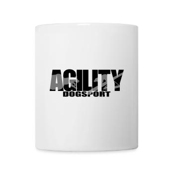 AGILITY 3 Hundesport Wilsigns Hund Hundemotiv - Tasse - Weiß - Vorne