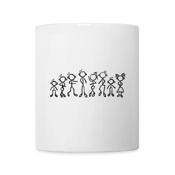 Family People People Group of people - Mug - white - Front