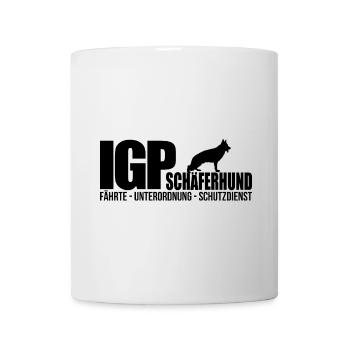 IPP SHEPHERD Wilsigns Dog Sports Cadeaux IPO - Mug blanc - blanc - Devant