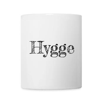 Hygge - Scandinavian Cosiness (Font3) - Mug - white - Front