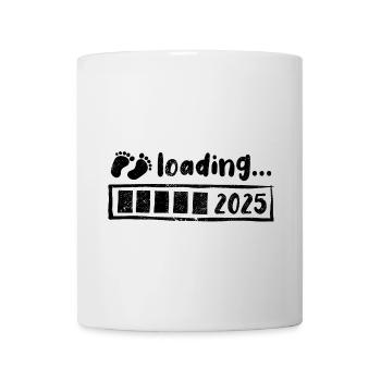 Baby 2025 loading - Pregnancy - Gift - Mug - white - Front