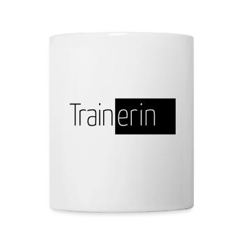 Trainerin – Sportlerin Fitness - Tasse - Weiß - Vorne
