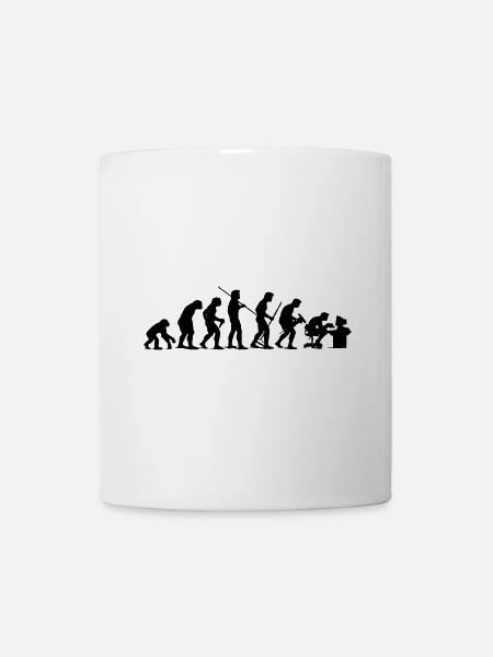 Darwin Evolution - Tasse - Weiß