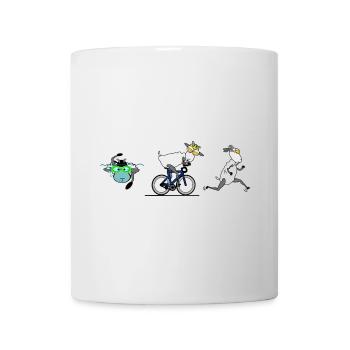 Triathlon - Tasse - Weiß - Vorne