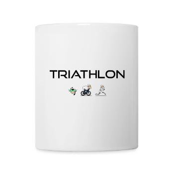 Triathlet Schaf - Tasse - Weiß - Vorne