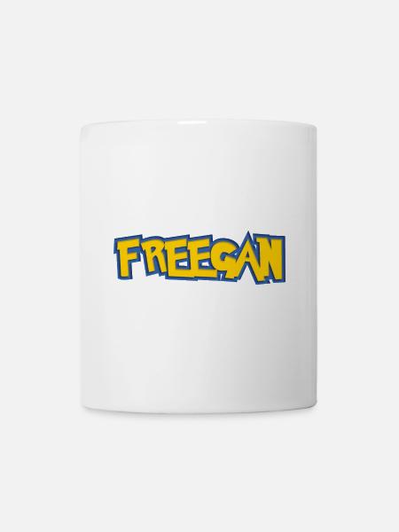 Freegan Graphic - Mug - white