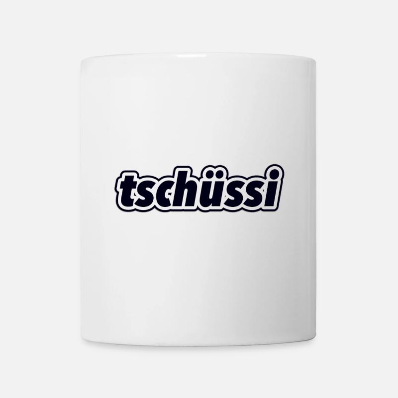 Bye bye - Mug blanc - blanc