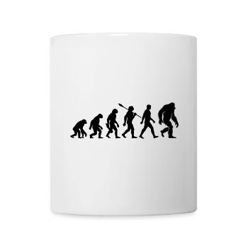 Evolution - Bigfoot - Yeti - Mug - white - Front