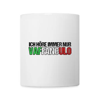 Italien Italiener Vaffanculo - Tasse - Weiß - Vorne