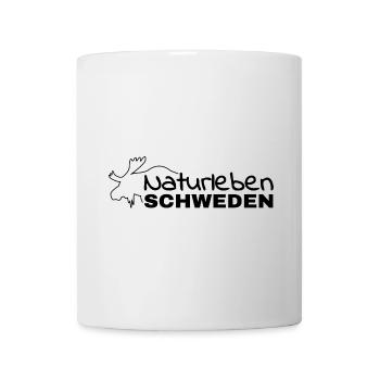 Logo Naturleben Schweden - Tasse - Weiß - Vorne
