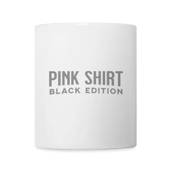 Pink Shirt - Black Edition: Funny design - Mug - white - Front