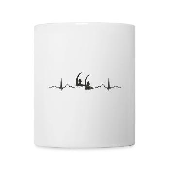 Synchronschwimmen Team Artistic Swim - Tasse - Weiß - Vorne