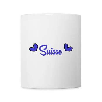 SUISSE. PAYS. GENEVE. HUMOUR. PAYS - Mug blanc - blanc - Devant