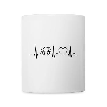 Heart Curve - Mushroom Picker - Mushrooms - Spell - Mug - white - Front