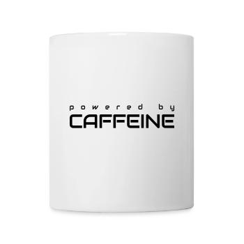 Powered By Caffeine - Mug - white - Front