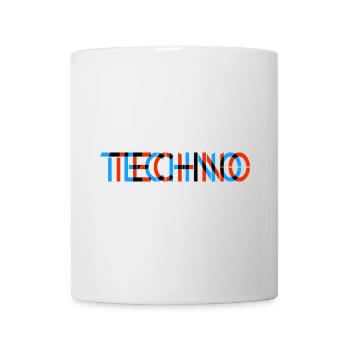 Techno - Rave - Gift - Techno merch - trippy - Mug - white - Front