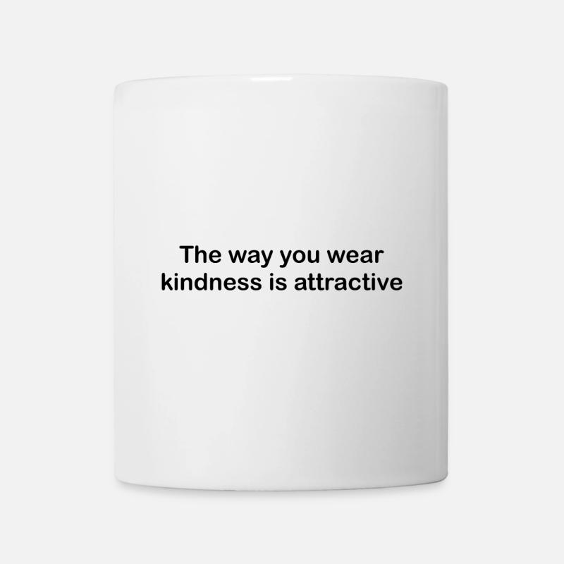 Aesthetic Quote T-Shirt - Mug - white