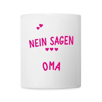 Ich bin die Oma - Tasse - Weiß - Vorne