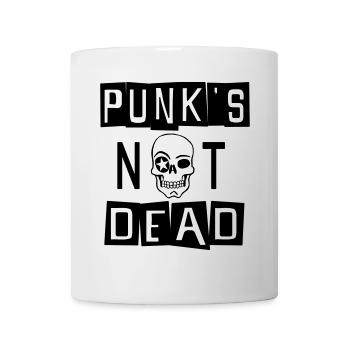 PUNK ist nicht tot - Tasse - Weiß - Vorne