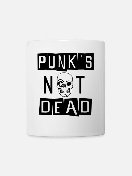 PUNK'S NOT DEAD - Mug - white