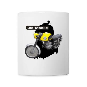 MZ ETS 250 Trophy Sport Old-Mobile - Tasse - Weiß - Vorne