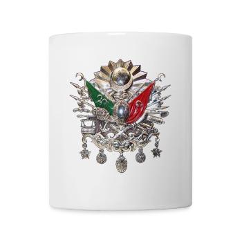 Osmanli Armasi TÜRK DÜNYASI TÜRK TARİHİ VE KÜLTÜR - Mug - white - Front