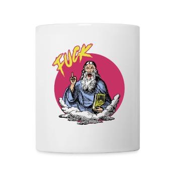 Fuck - Mug blanc - blanc - Devant