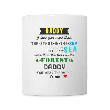 Natural Love for Father - Mug - white - Front
