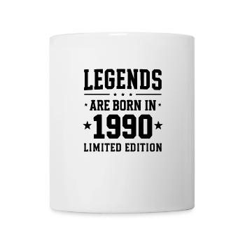 Les légendes sont nées en 1990 Édition limitée - Mug blanc - blanc - Devant