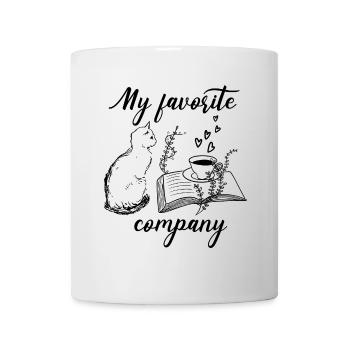 My favorite company - Mug - white - Front