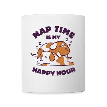 Nap Time is my Happy Hour - Mug - white - Front