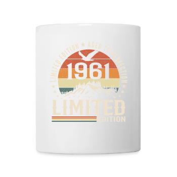 Cadeau Anniversaire 1961 - Vintage 1961 Rétro 1961 - Mug blanc - blanc - Devant