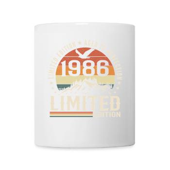 Cadeau Anniversaire 1986 - Vintage 1986 Rétro 1986 - Mug blanc - blanc - Devant