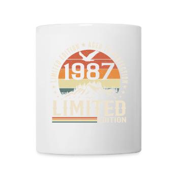 Cadeau Anniversaire 1987 - Vintage 1987 Rétro 1987 - Mug blanc - blanc - Devant