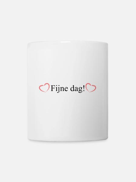 Bonne journée - Mug blanc - blanc