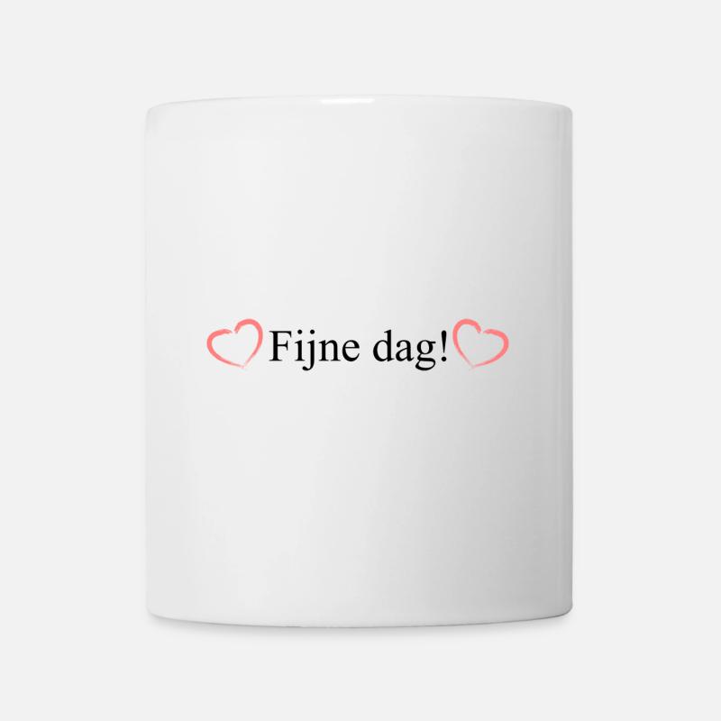 Bonne journée - Mug blanc - blanc