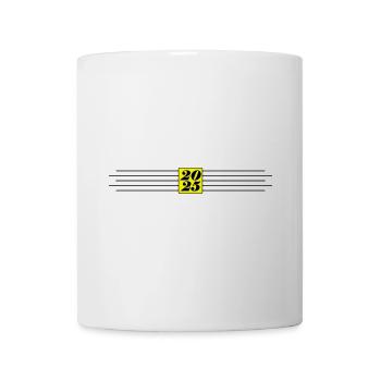 2025 Jahr Element - Tasse - Weiß - Vorne